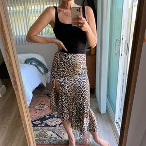 LEOPARD SKIRT